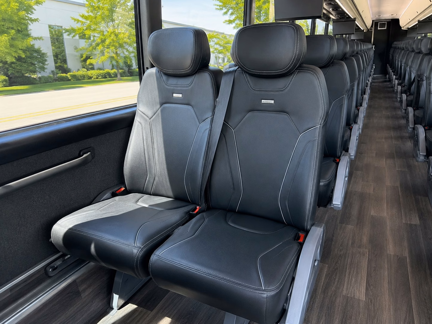 ontario charter bus interior