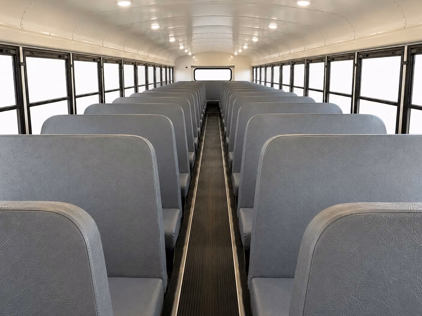 school bus interior