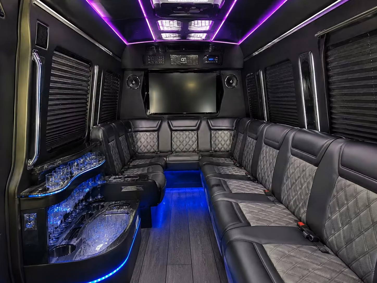 sprinter limousine inside